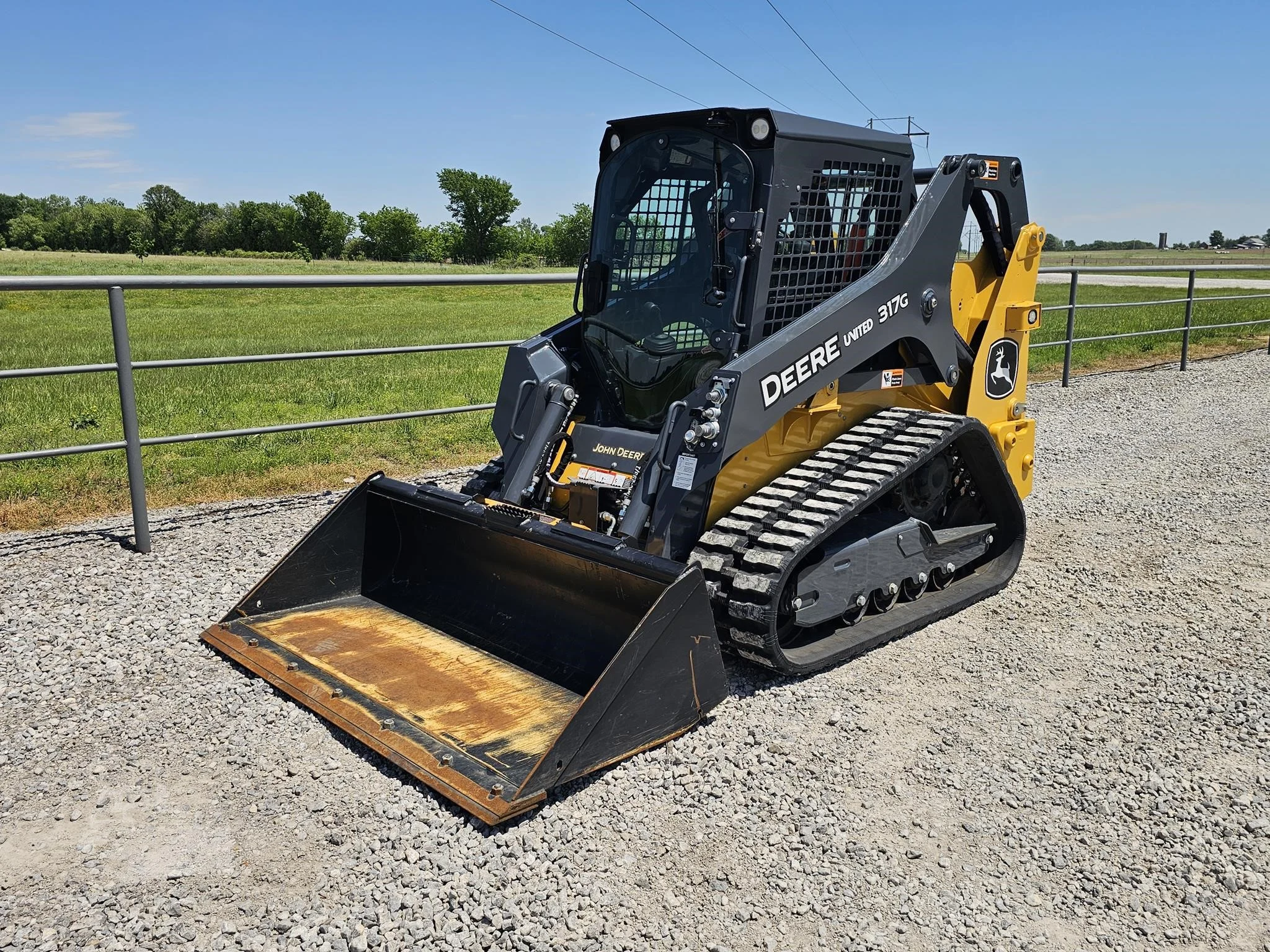 2023 JOHN DEERE 317G Compact Track Loader